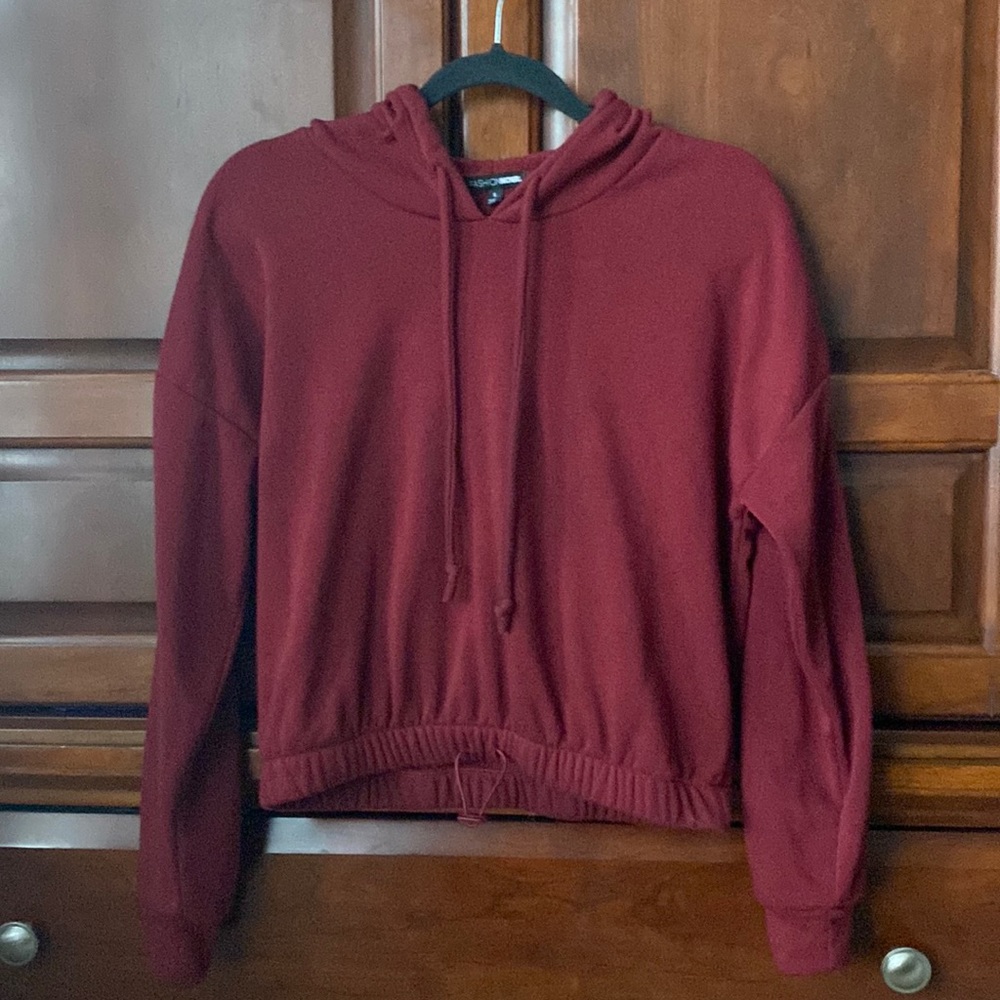 Never-Worn Cropped Hoodie from Fashion Nova